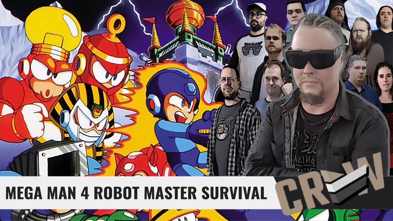 NE Crew - Mega Man 4 Robot Master Survival (TOAD MAN IS HARD!?)