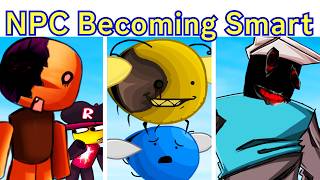 FNF Roblox NPC Becoming Smart/Sinister AETHOS UPDATE (Carl, bee., Evil TangoMangles) + All Cutscenes