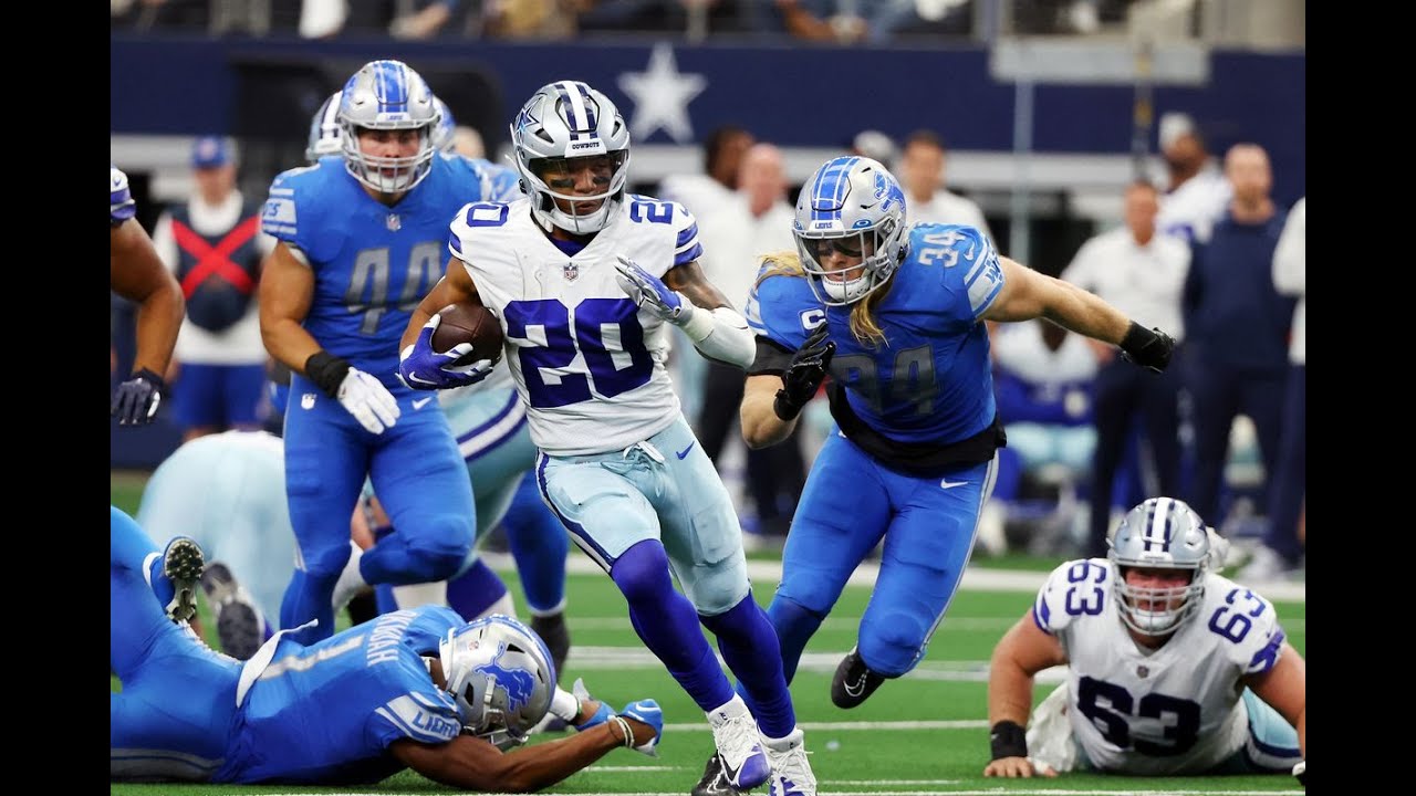 Cowboys vs Lions preview call in show YouTube