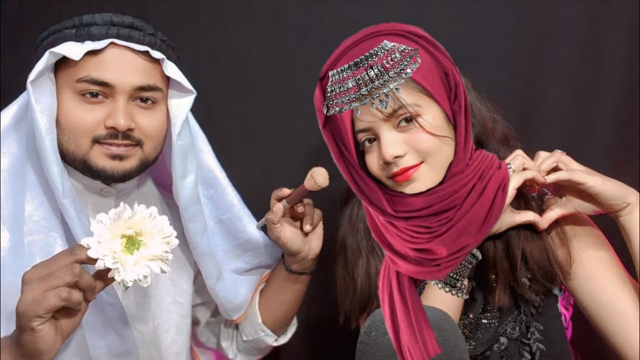 ASMR Me Doing My sister in law Arabian Makeup Look💄