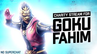 CHARITY STREAM FOR GOKU FAHIM || INDIA VS MENA SERVER CLASH SQUAD MATCHES  - GARENA FREE FIRE LIVE