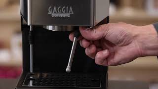 New Gaggia Classic Pro Group 1 Home Espresso Machine - Rinaldo's