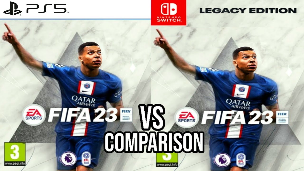 FIFA 23 PS5 vs PS4 Graphics, Player Animation, Gameplay Comparison (old gen  vs next gen) 