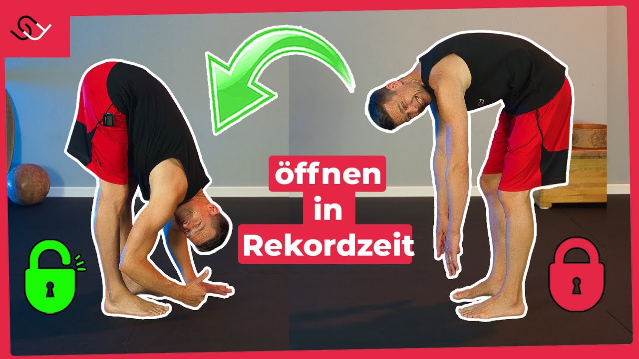 Beinrückseite öffnen - Warum du nicht vorankommst!