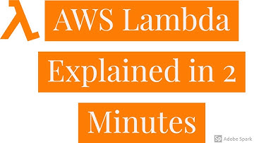 Simple Explanation for AWS Lambda in 2 Minutes.