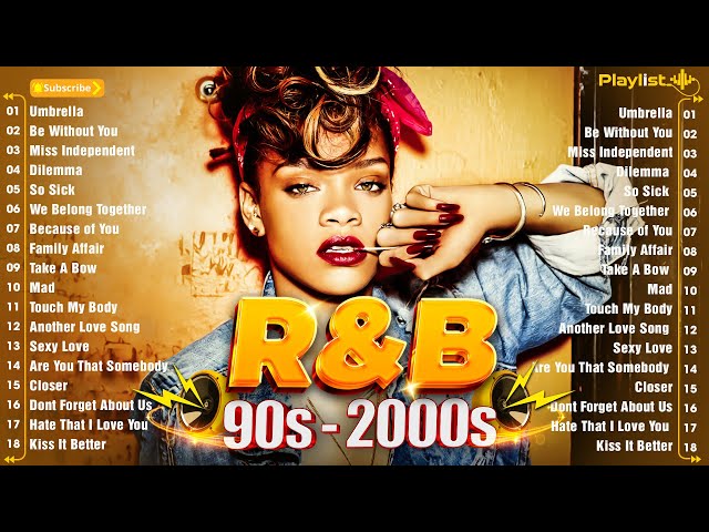 BEST 90S R&B PARTY MIX - Rihanna, Beyoncé, Mariah Carey, Usher, Chris Brown, Ne Yo - 90S RnB MIX class=