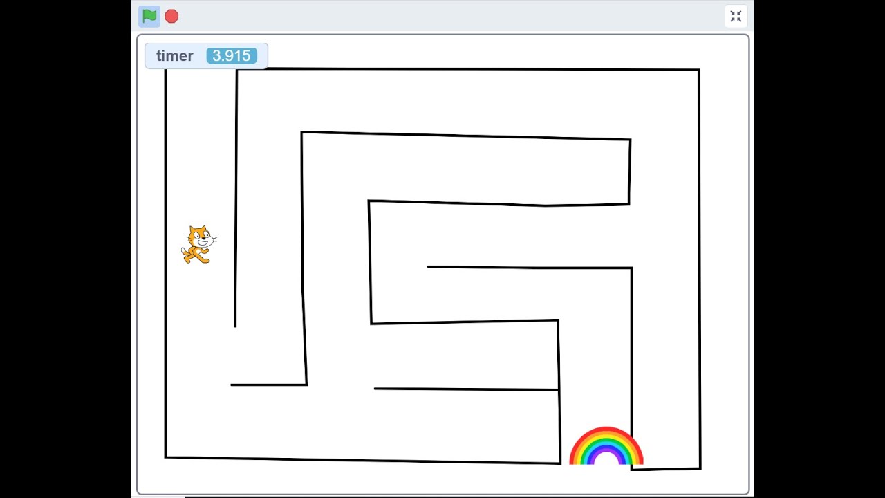 Maze Game In Scratch In 5 Minutes Youtube