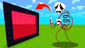 How To Make A Portal To The GANGLE AMAZING DIGITAL CIRCUS EPISODE 2 Dimension In Minecraft