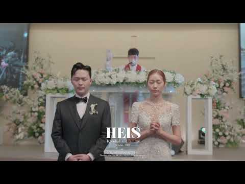 ㅣ결혼예배ㅣKeonhak and Eunhye Wedding day 축도