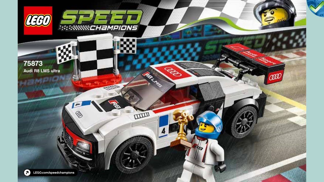 LEGO 75873 Audi R8 LMS ultra - LEGO Speed Champions - BricksDirect Zustand  Neu.