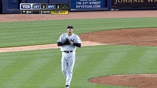 DET@NYY: Betances fans Kinsler with 100-mph fastball