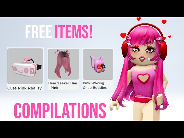 NEW FREE ITEMS YOU MUST GET IN ROBLOX!😍💕 *COMPILATION* 