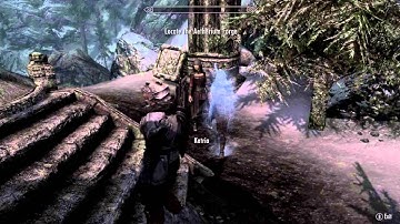 Skyrim Travel to Deep folk crossing  to find the Aetherium piece