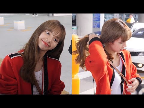 191001 블랙핑크 리사 입국 직캠 4K BLACKPINK LISA Arrival fancam @ 인천공항 by Spinel