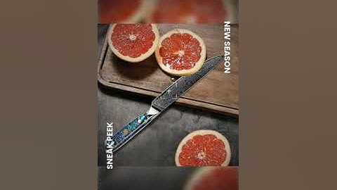 Ronin VG10 Kitchen knife Set - Damascus Steel & Abalone Shell Handle