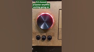 acrylic panel 5.2 channel Pro logic type amplifier  JD audio Thoothukudi 99446 726 93....