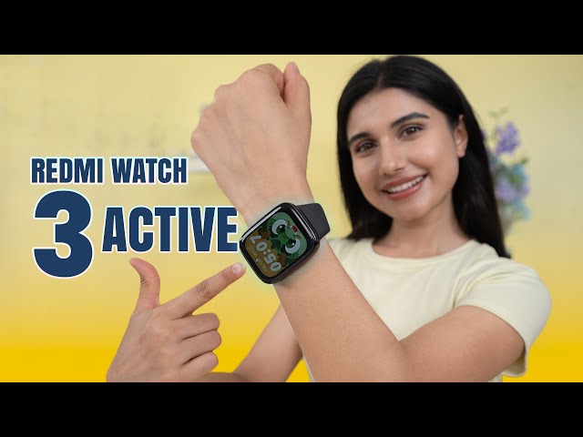 Redmi Watch 3 Active with Bluetooth Calling Launched in India