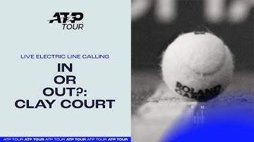 In or out? On clay, it’s hard to tell 🧱