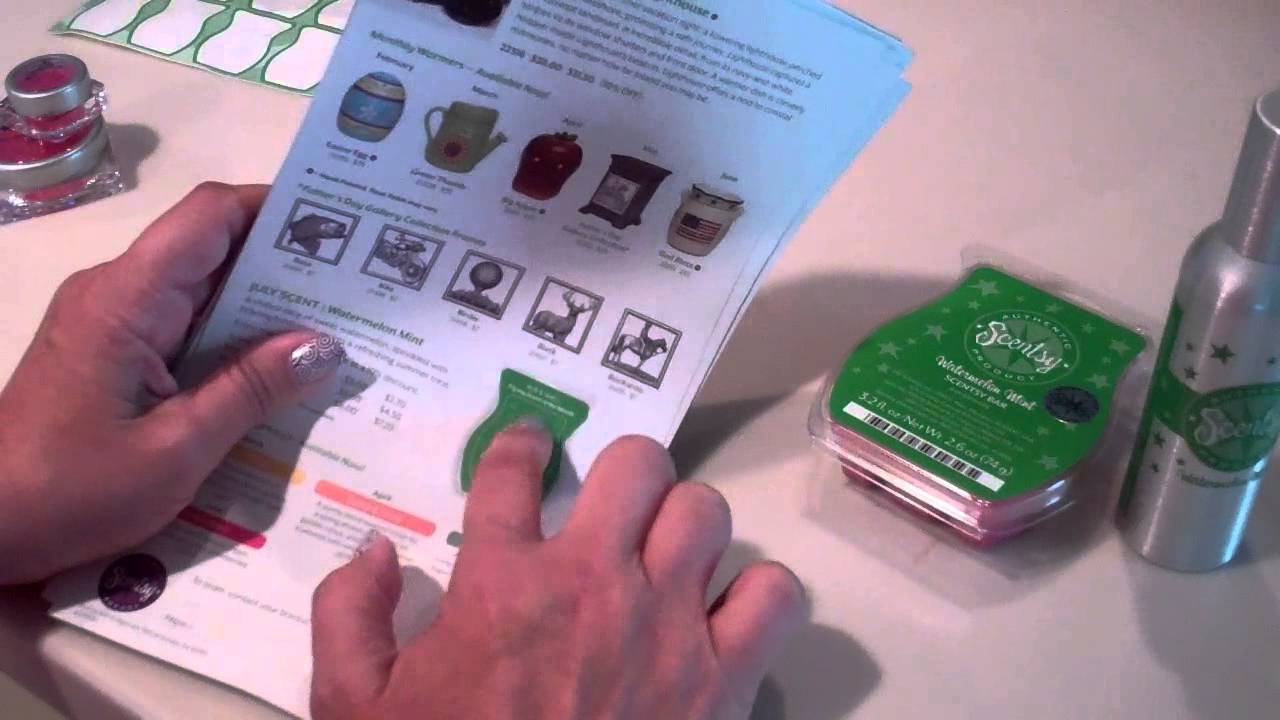 Updated Scentsy Scent of the Month Kit YouTube
