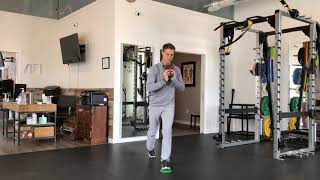Front Toes Elevated Split Squat