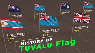 Evolution of Tuvalu Flag | History of Tuvalu Flags | Flags of the world |