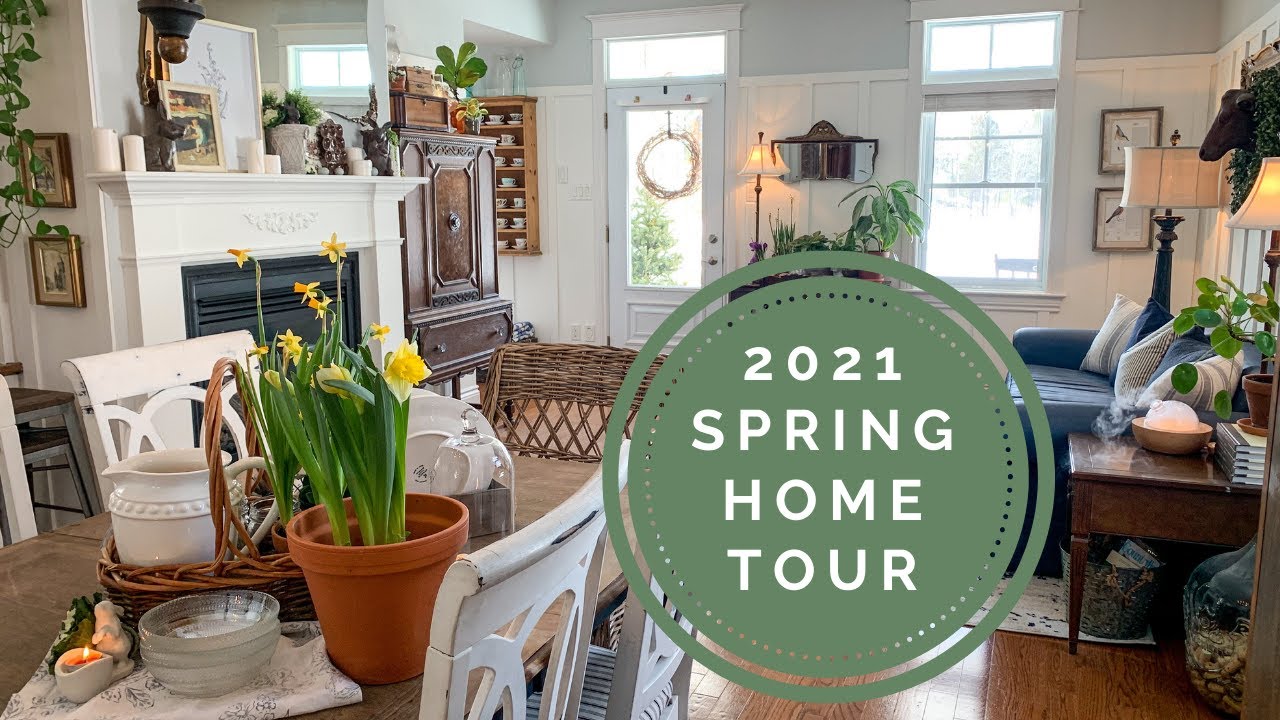 Spring 2021 Home Tour | Victorian Rural Farmhouse | Thrifted Home Decor Ideas