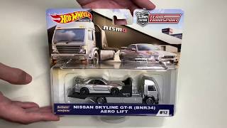 Hot Wheels Team Transport Nissan Skyline GT-R (BNR34) Aero Lift