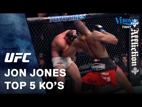 Jon Jones - Top 5 KO's
