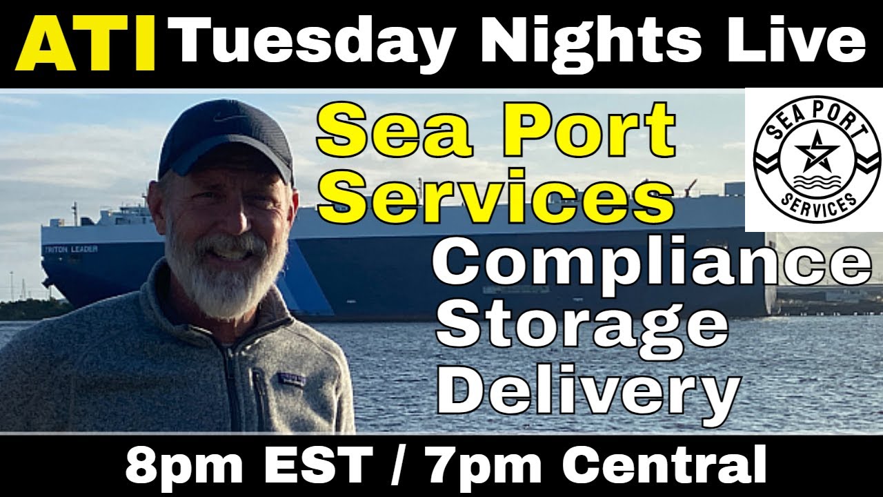 Maritime Car Shipping & Sea Port Services Compliance Storage Delivery