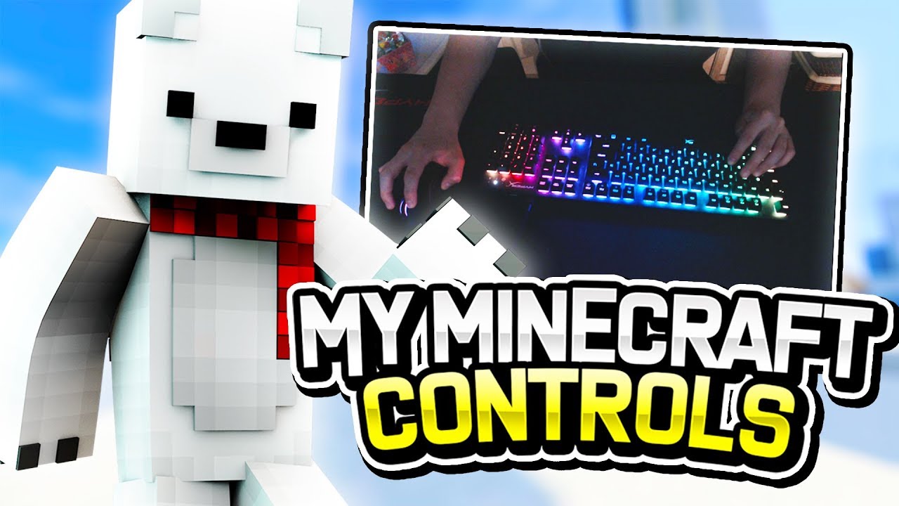 MY Minecraft CONTROLS! (Hypixel Skywars) YouTube