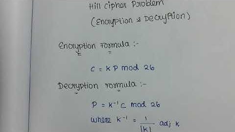 3*3 Hill cipher problem for encryption in Tamil