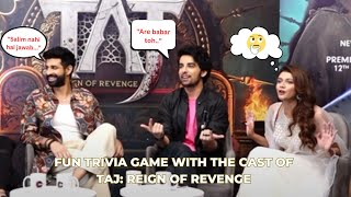 Cast Of Taj Reign Of Revenge Nailing The Fun Trivia Watch Who Won?