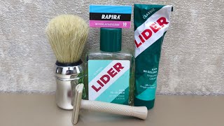 3D Printed Razor Review | Lider Classic Shaving Cream &amp; Lotion | SOTD #79 (Wet Shaving Azerbaijan)