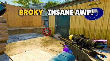 FAZE BROKY Hits Amazing Awp Shots! ALEKSIB incredible 1v3 Clutch! CSGO Highlights! CSGO POV