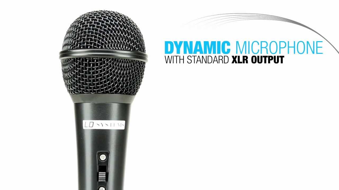 Mikrofonstativ 5m Mikrofonkabel 4x LD Systems MICSET1 Mikrofonset mit Mikrofon 