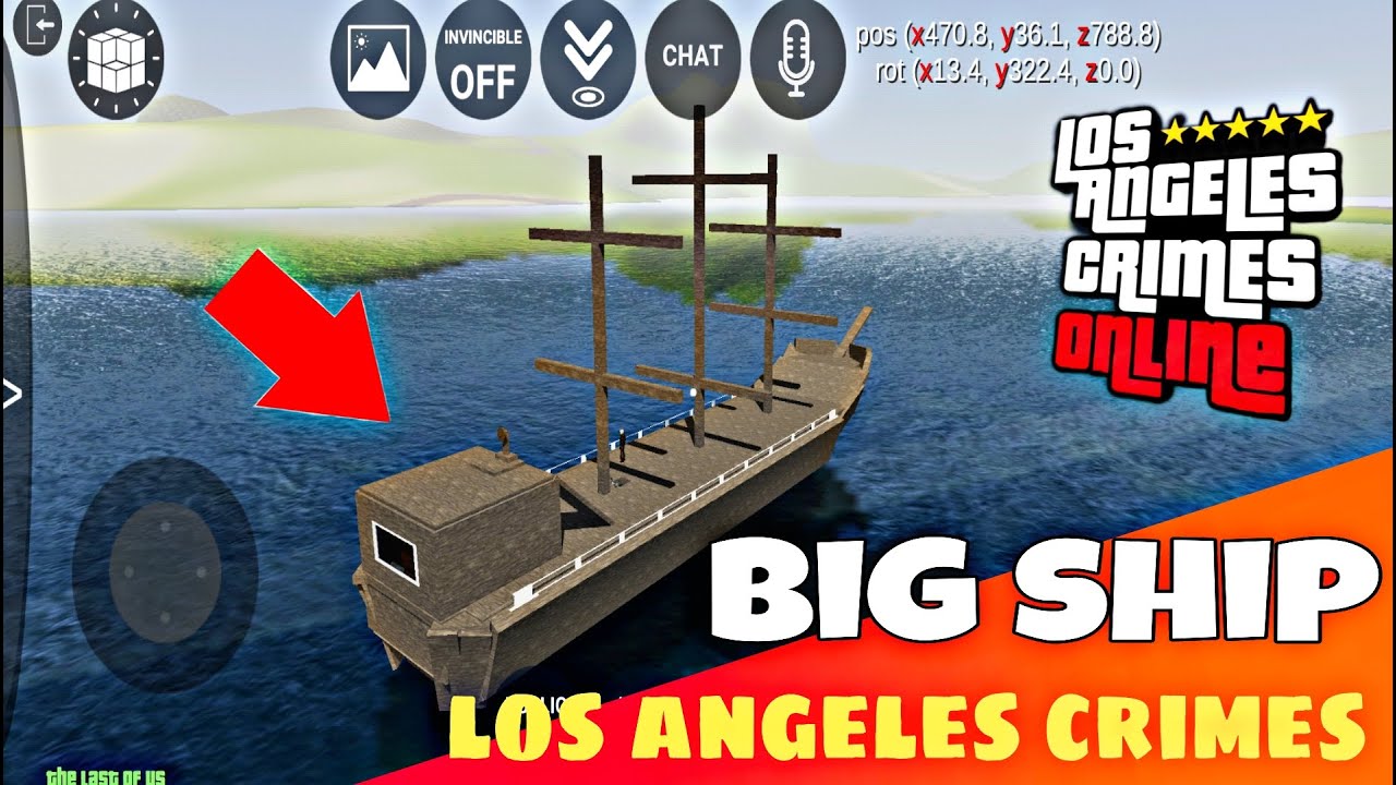 big ship in los angeles crimes gameplay 