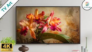 Vintage Brazil Flowers Art for Your TV | Still Life Floral TV Art Screensaver | 4K HD 1.0