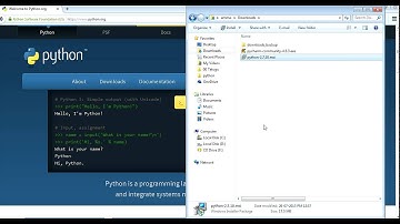 Python, pip and additional packages installation in windows