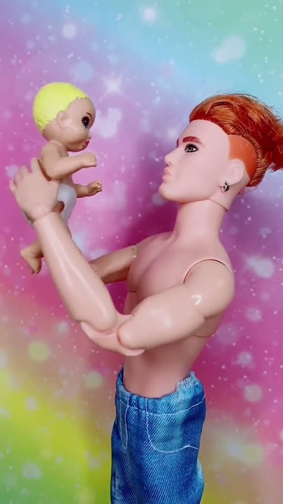 Ken and her baby funny 😆 #comedy #humor #barbie