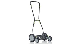 EARTHWISE 16 DualWheel Adjustable Reel Mower 