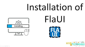 P6 - Installation of FlaUI | Windows Automation Tool | FlaUI |