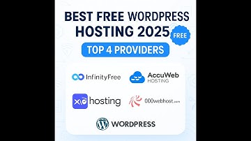 Best Free WordPress Hosting in 2025 – Top 4 Free Hosting Providers