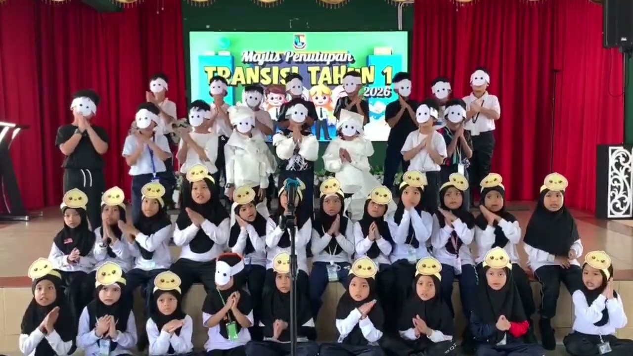 PERSEMBAHAN MURID-MURID TAHUN 1 BAGI MAJLIS PENUTUP TRANSISI TAHUN 1 SESI 2O26 