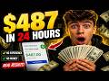 $487 IN 24 HOURS