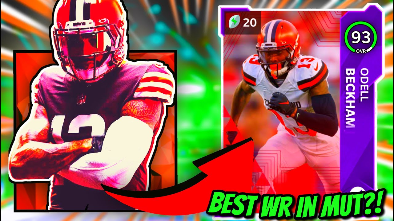 ODELL BECKHAM JR IS GOATED IN MADDEN 21!! MADDEN 21 ULTIMATE TEAM GAMEPLAY!!