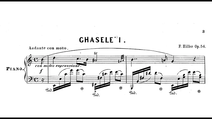 Ferdinand Hiller - Chasle No.1, Op.54/1