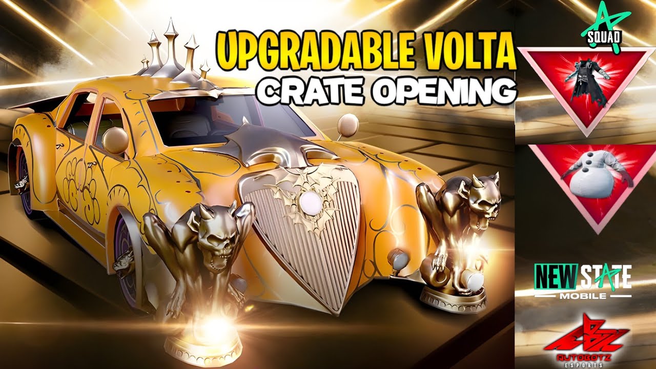 Demon Chaser Upgradable car Crate Opening New State Mobile 