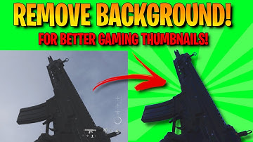 Remove Image Background for Better Gaming Thumbnails!
