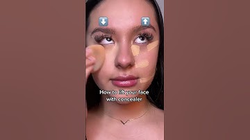 How to lift your face with concealer! #concealerhack #faceliftmakeup #IPSY