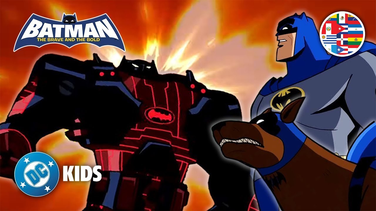 ¡El perro y el robot de Batman SALEN AL RESCATE! 🐶🤖 | Batman: The Brave And The Bold en Latino